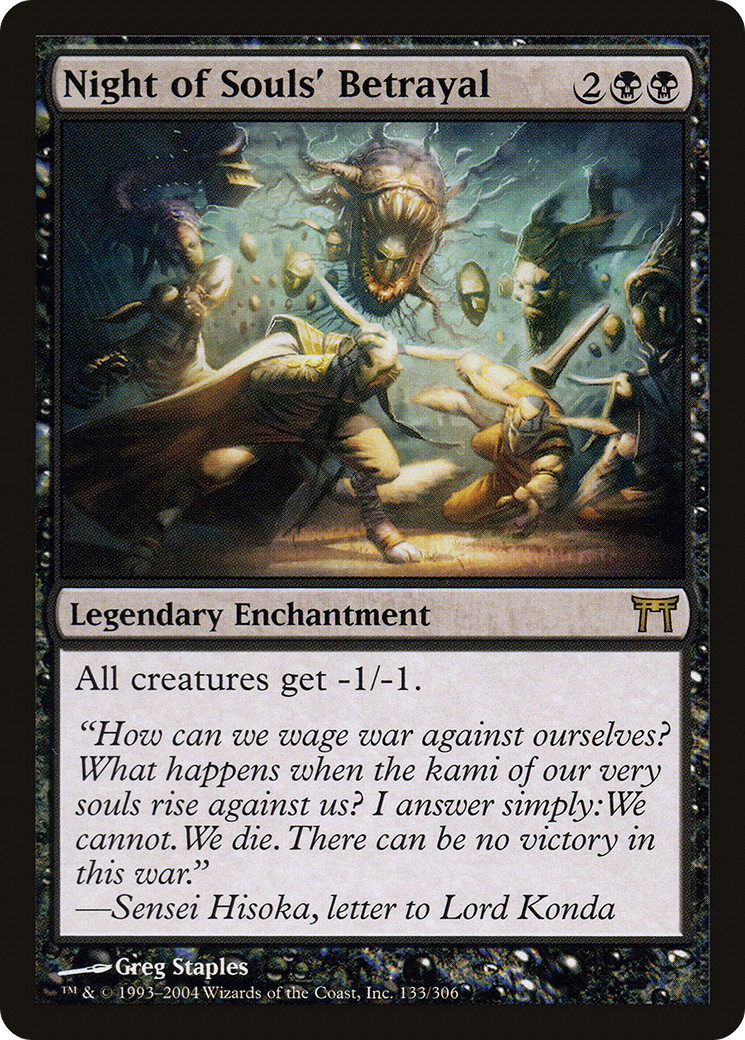 Night of Souls' Betrayal (133) - Champions of Kamigawa