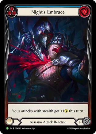 Night's Embrace (Micro Text) (GEM210) - GEM Pack