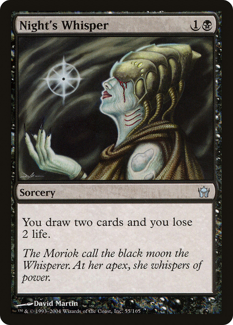 Night's Whisper (055) Foil - Fifth Dawn