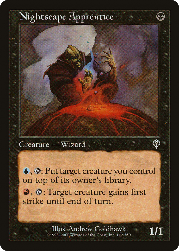 Nightscape Apprentice (112) Foil - Invasion