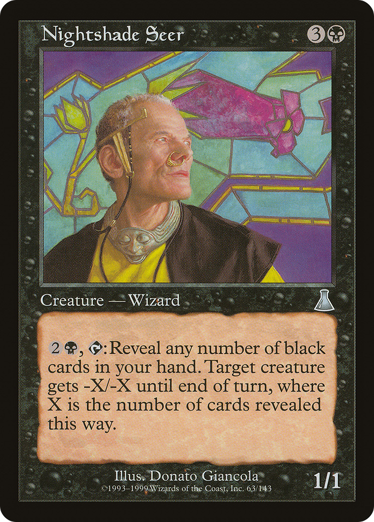 Nightshade Seer (063) - Urza's Destiny