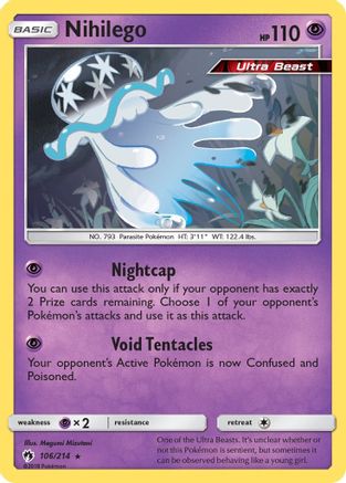 Nihilego (106) Holofoil - Lost Thunder