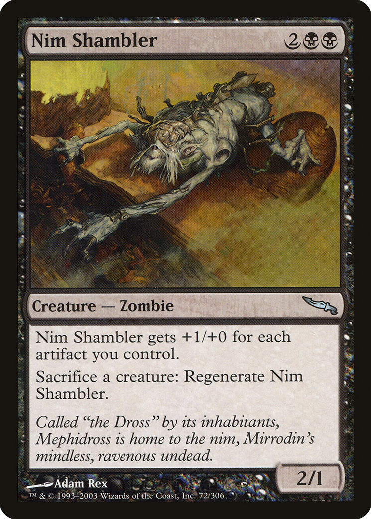 Nim Shambler (072) Foil - Mirrodin