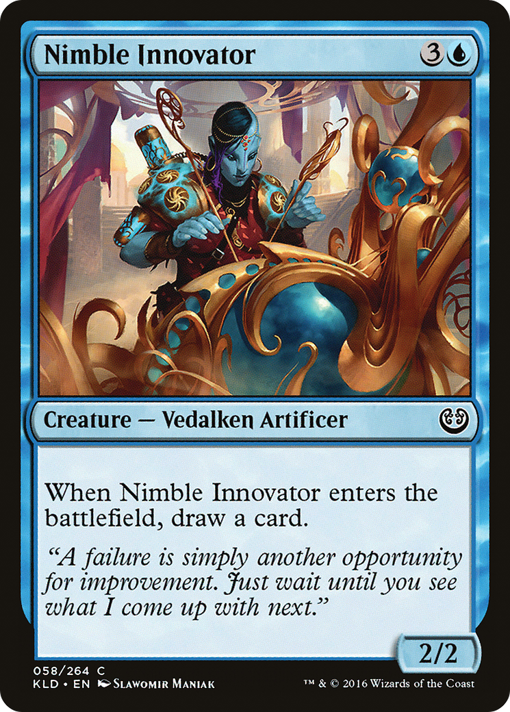 Nimble Innovator (058) Foil - Kaladesh