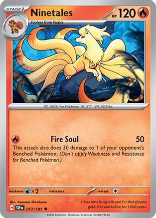 Ninetales (17) - Surging Sparks