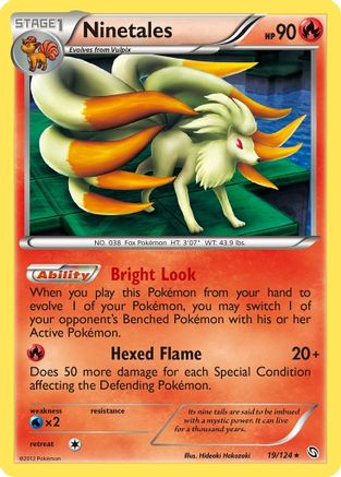 Ninetales (19) Holofoil - Dragons Exalted