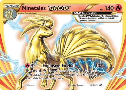 Ninetales BREAK (16) Holofoil - Evolutions