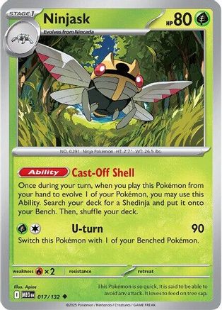 Ninjask (17) - Mega Evolution