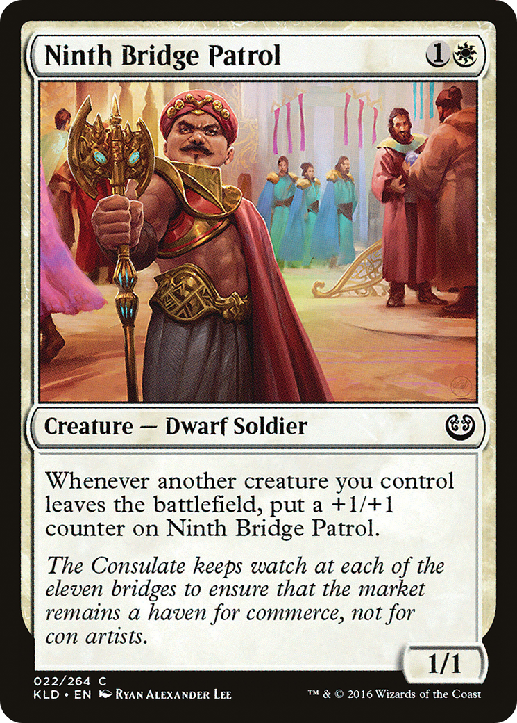 Ninth Bridge Patrol (022) Foil - Kaladesh