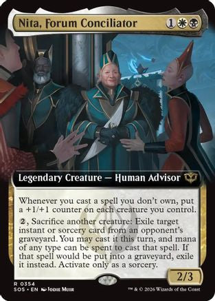 Nita, Forum Conciliator (Extended Art) (354) Foil - Secrets of Strixhaven