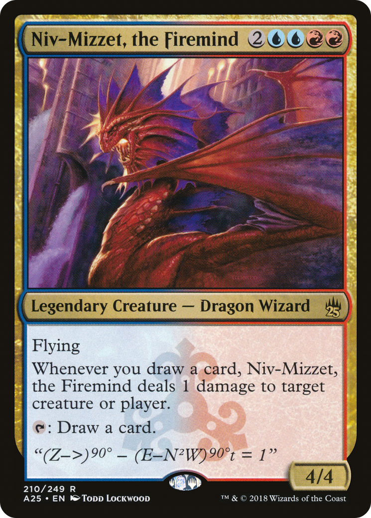 Niv-Mizzet, the Firemind (210) - Masters 25