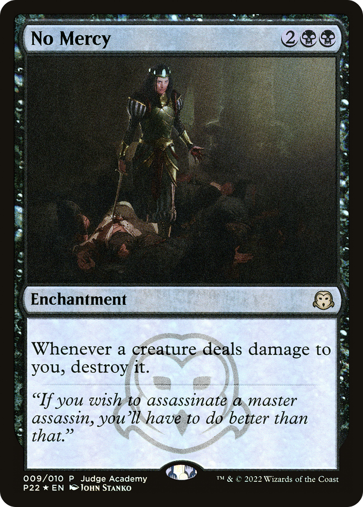 No Mercy (009) Foil - Judge Gift Cards 2022