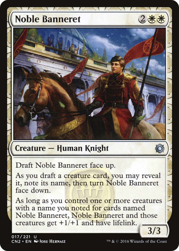 Noble Banneret (017) Foil - Conspiracy: Take the Crown