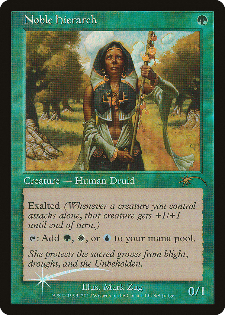 Noble Hierarch (Retro) (003) Foil - Judge Gift Cards 2012