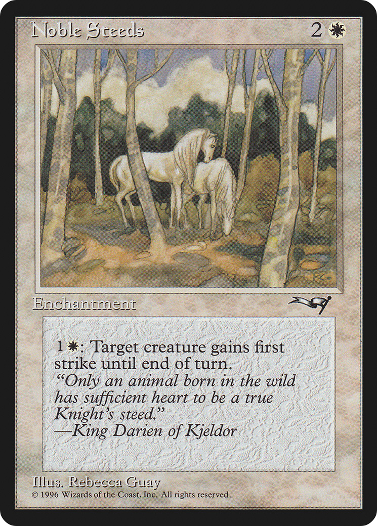 Noble Steeds (a) - Alliances