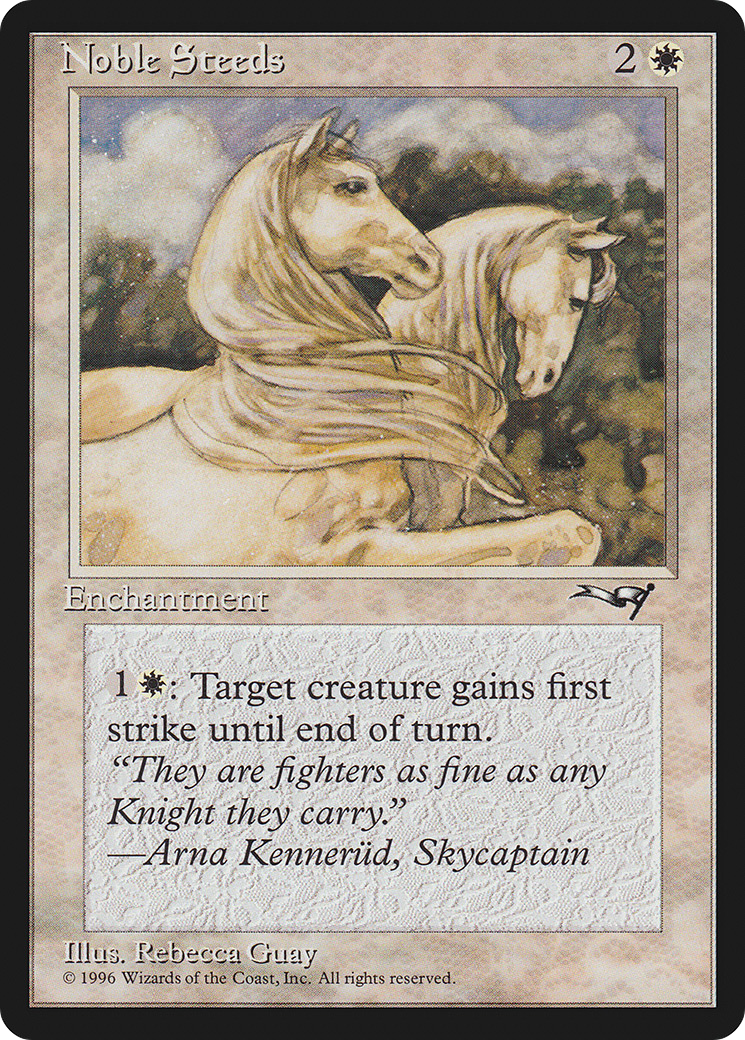 Noble Steeds (b) - Alliances