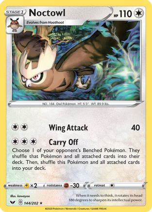 Noctowl (144) - Sword & Shield