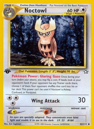 Noctowl (42) (1st Edition) - Neo Genesis