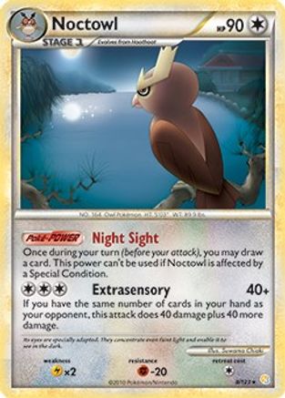 Noctowl (Deck Exclusives) (8) - HeartGold & SoulSilver