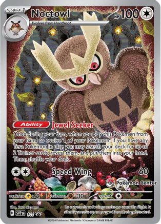 Noctowl (Pokémon Center Exclusive) (141) Holofoil - Black Star Promos
