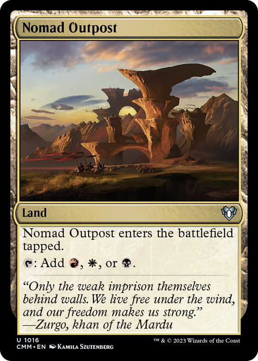 Nomad Outpost (1016) - Commander Masters