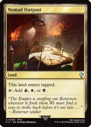 Nomad Outpost (409) Surge Foil - Commander: FINAL FANTASY
