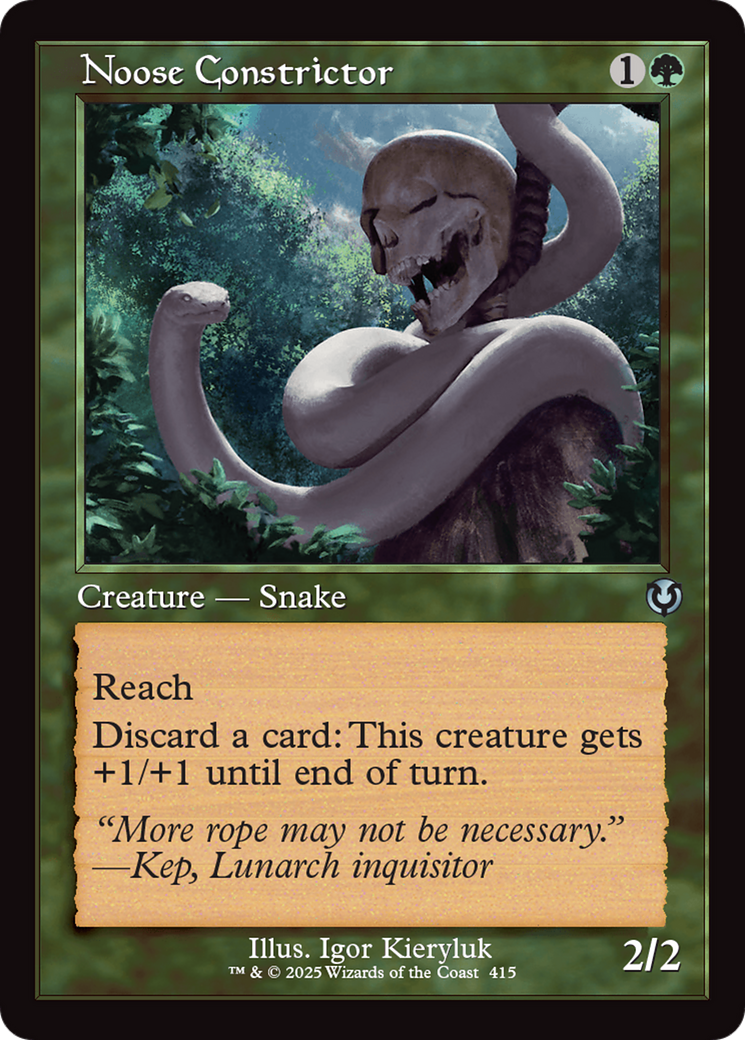 Noose Constrictor (Retro) (415) - Innistrad Remastered