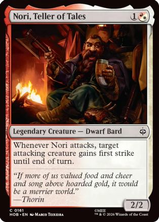 Nori, Teller of Tales (161) Foil - The Hobbit