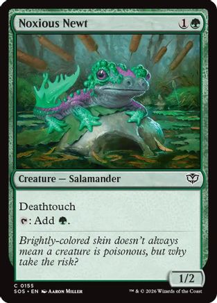 Noxious Newt (155) - Secrets of Strixhaven