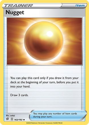 Nugget (162) Reverse Holofoil - Rebel Clash
