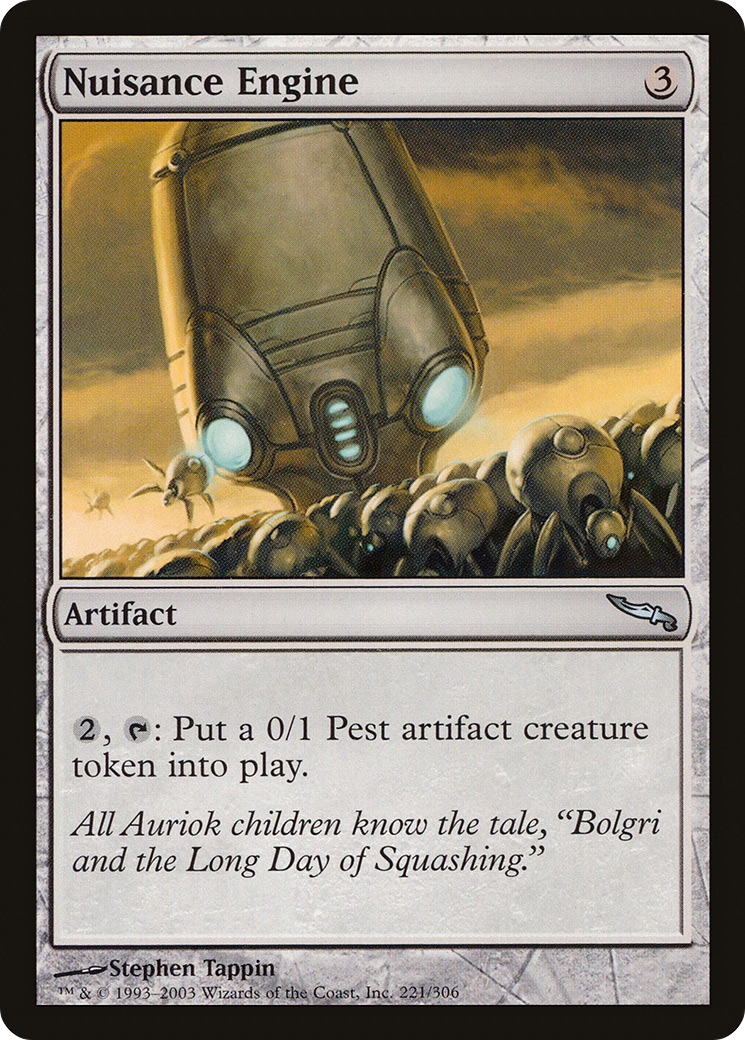 Nuisance Engine (221) Foil - Mirrodin
