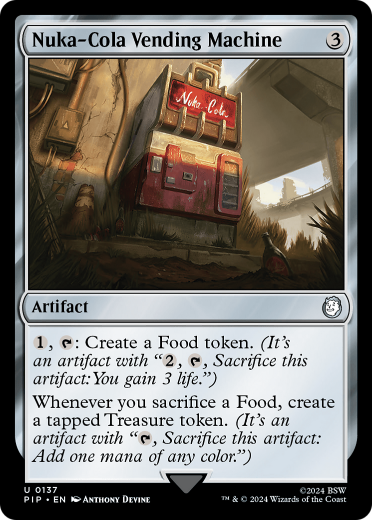 Nuka-Cola Vending Machine (137) Foil - Fallout