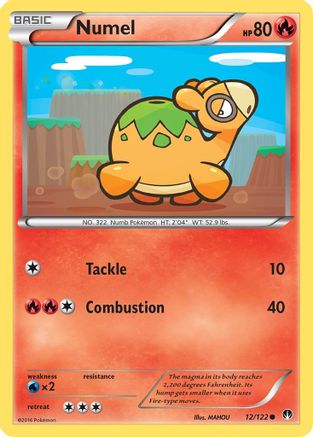 Numel (12) Reverse Holofoil - BREAKpoint