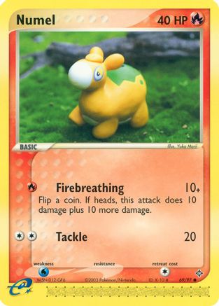 Numel (69) Reverse Holofoil - Dragon