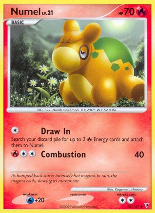 Numel (74) Reverse Holofoil - Supreme Victors