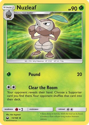 Nuzleaf (13) - Celestial Storm