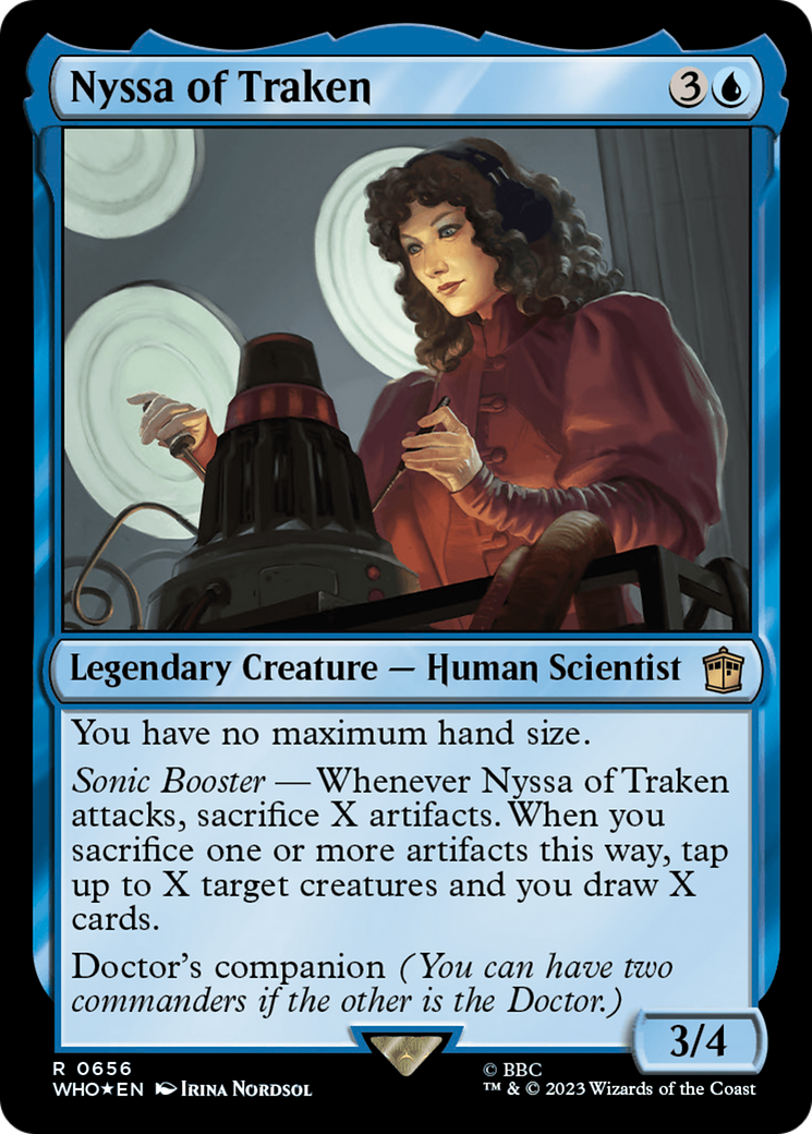 Nyssa of Traken (656) Surge Foil - Doctor Who