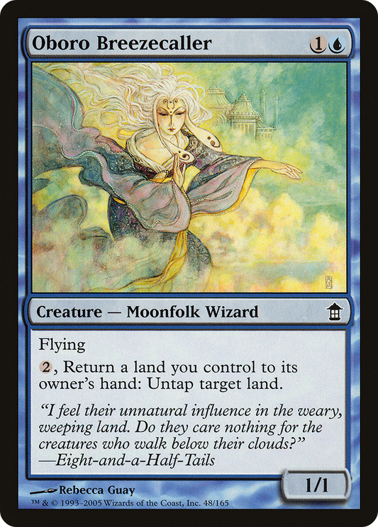 Oboro Breezecaller (048) - Saviors of Kamigawa