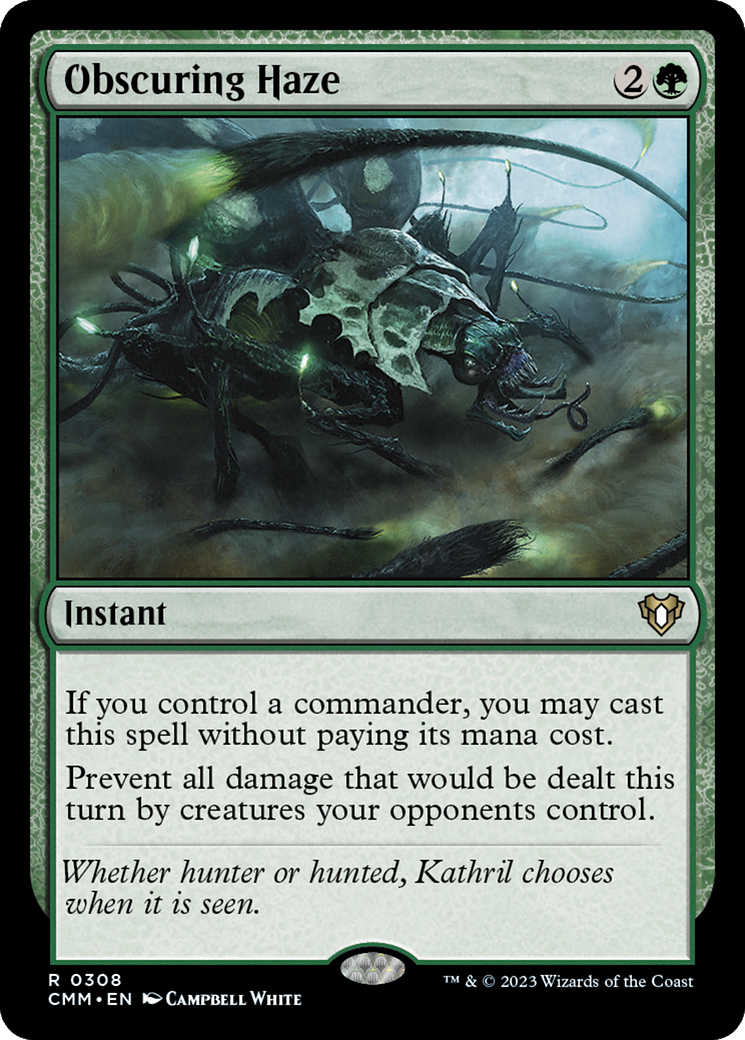 Obscuring Haze (308) Foil - Commander Masters