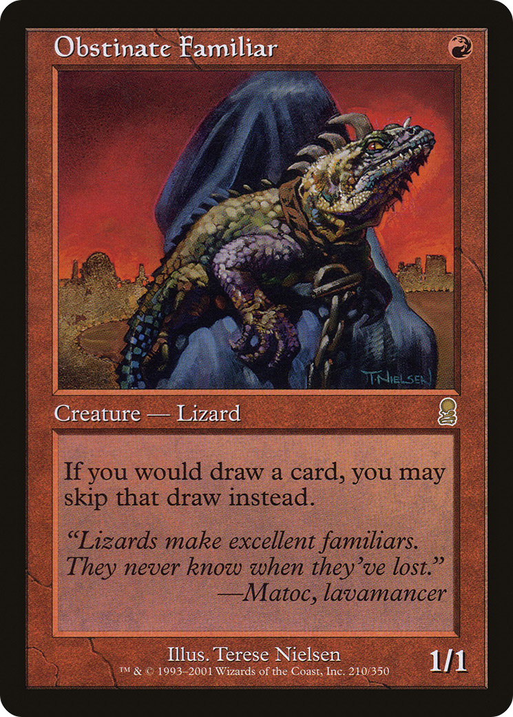 Obstinate Familiar (210) - Odyssey