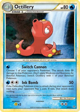 Octillery (6) Holofoil - Unleashed