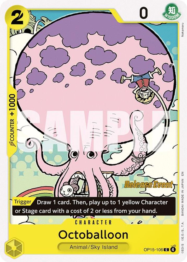 Octoballoon (OP15-106) Release Event Cards