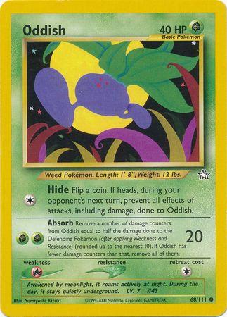 Oddish (68) (Unlimited) - Neo Genesis