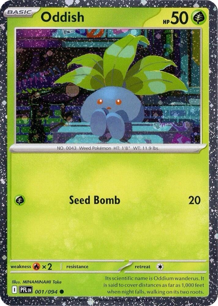Oddish (Cosmos Holo) (1) Holofoil - Miscellaneous Cards & Products