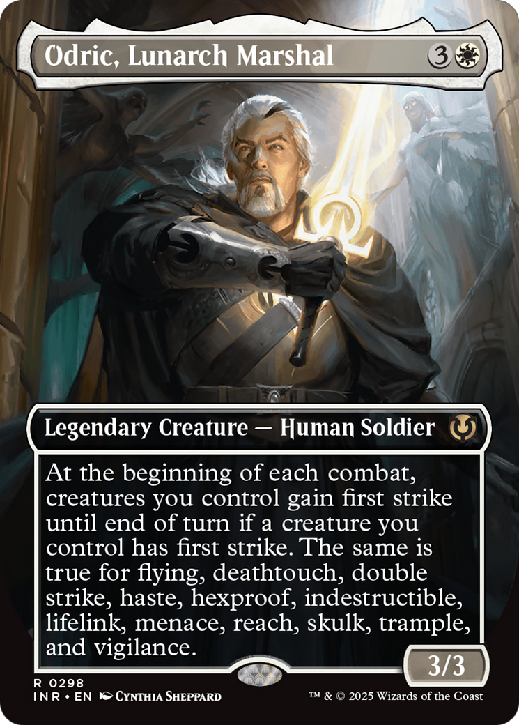 Odric, Lunarch Marshal (Borderless) (298) Foil - Innistrad Remastered