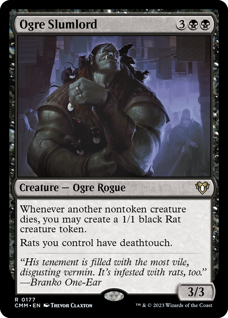 Ogre Slumlord (177) - Commander Masters