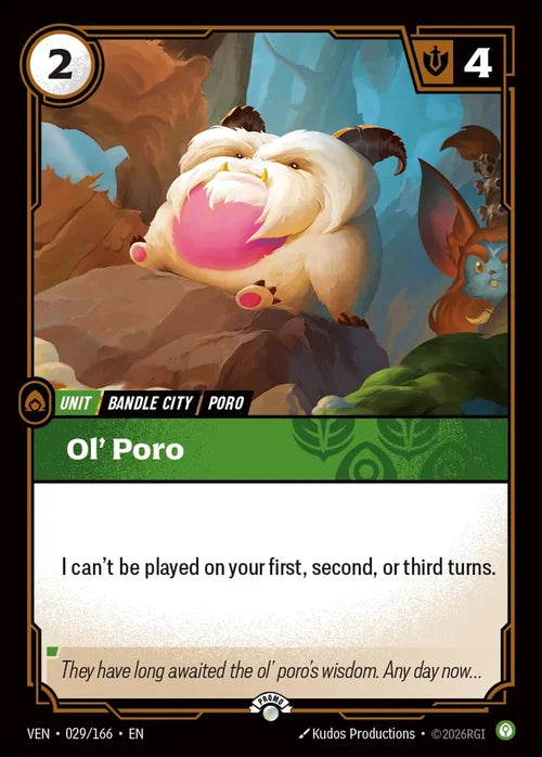Ol' Poro (029) Foil - Riftbound Promotional Cards