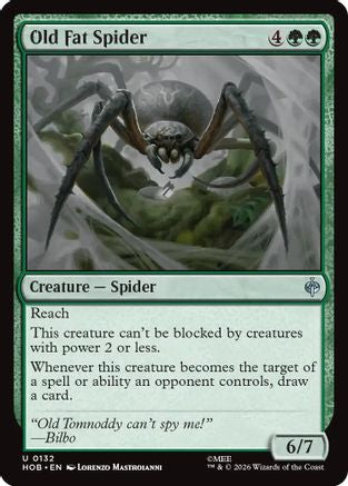 Old Fat Spider (132) Foil - The Hobbit