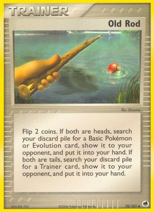Old Rod (78) - Dragon Frontiers