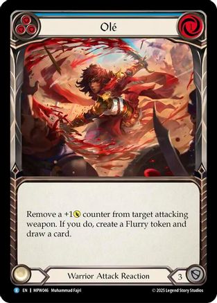 Ole (Blue) (MPW046) Rainbow Foil - Mastery Pack Warrior